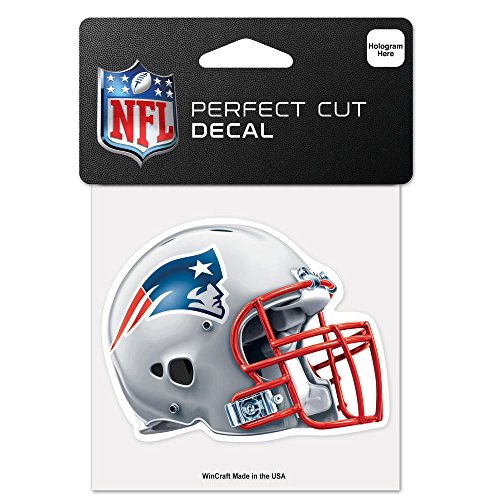 WinCraft NFL New England Patriots 95753010 Perfect Cut Color Decal, 10,2 x 10,2 cm, Helmausgabe WinCraft NFL New England Patriots 95753010 Perfect Cut Color Decal, 10,2 x 10,2 cm, Helmausgabe von Wincraft