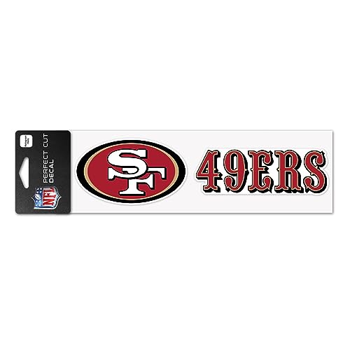 WinCraft NFL San Francisco 49ers WCR49141014 Perfect Cut Aufkleber, 7,6 x 25,4 cm WinCraft NFL San Francisco 49ers WCR49141014 Perfect Cut Aufkleber, 7,6 x 25,4 cm von Wincraft