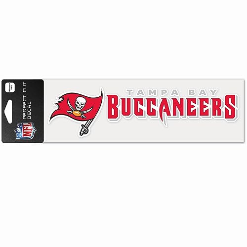 WinCraft NFL Tampa Bay Buccaneers WCR49152014 Perfect Cut Aufkleber, 7,6 x 25,4 cm von Wincraft