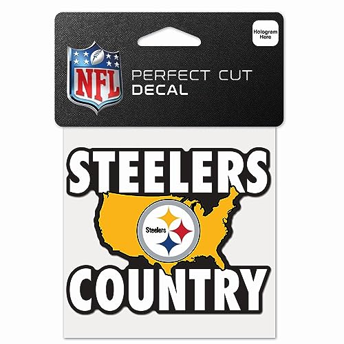 WinCraft Pittsburgh Steelers Slogan Perfect Cut Color Decal 4" x 4" von Wincraft