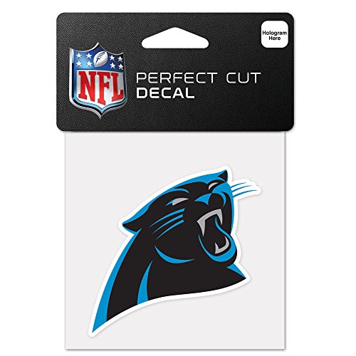 NFL Unisex-Erwachsene, Unisex-Kinder Standard, Schwarz, 4 Inches x 4 Inches von Wincraft