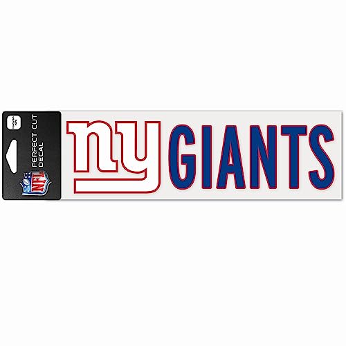 WinCraft NFL New York Giants WCR49124014 Perfect Cut Aufkleber, 7,6 x 25,4 cm WinCraft NFL New York Giants WCR49124014 Perfect Cut Aufkleber, 7,6 x 25,4 cm von Wincraft