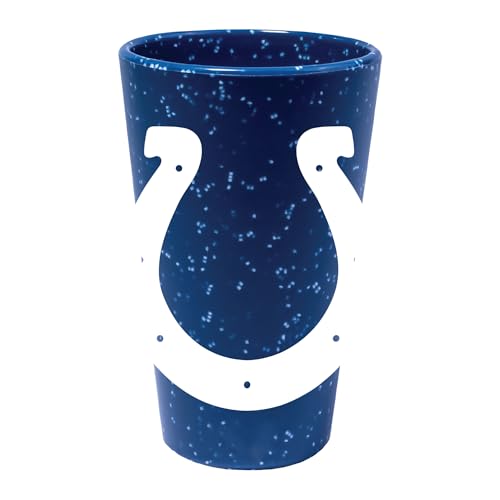 Wincraft Indianapolis Colts NFL Trinkbecher Trinkglas aus Silikon; 470 ml Fassungsvermögen von Wincraft