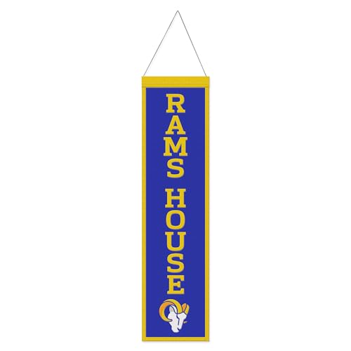 Wincraft Los Angeles Rams Slogan NFL Wool Banner 80x20cm Wincraft Los Angeles Rams Slogan NFL Wool Banner 80x20cm von Wincraft
