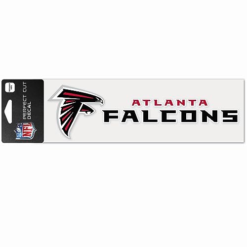 Wincraft NFL Atlanta Falcons WCR48877014 Perfect Cut Aufkleber, 7,6 x 25,4 cm von Wincraft