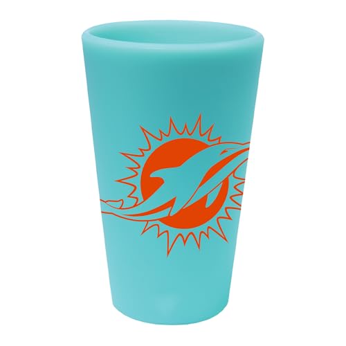 Wincraft NFL Silikon Trinkbecher 470 ml Color Miami Dolphins Wincraft NFL Silikon Trinkbecher 470 ml Color Miami Dolphins von Wincraft