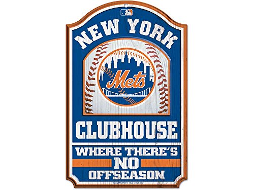 Wincraft New York Mets MLB Clubhouse Holzschild von Wincraft