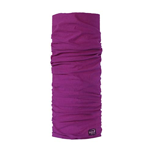 Wind X-Treme Halswärmer aus Merinowolle, Violett/Weiß/Rosa, Einheitsgröße Wind X-Treme Halswärmer aus Merinowolle, Violett/Weiß/Rosa, Einheitsgröße von WDX by Wind x-treme