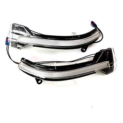 Auto-Blinker, 2 Stück dynamisches bernsteinfarbenes Blinker-Spiegellicht für BMW 5er F10 F11 Gt F07 2010-2016 von Windtalker