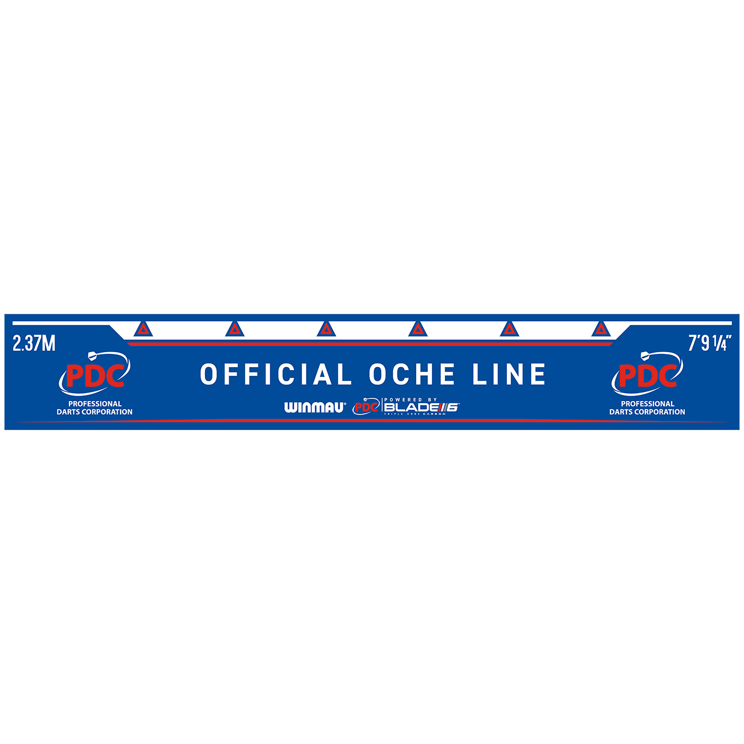 Abwurflinie Winmau Oche Line PDC Blue Abwurflinie Winmau Oche Line PDC Blue von Winmau