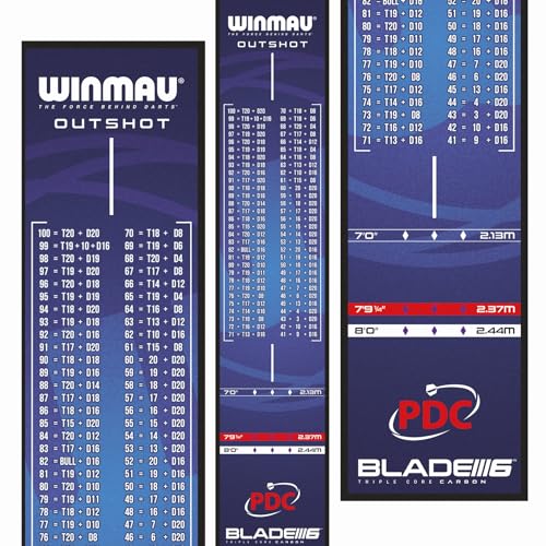 WINMAU Outshot Soft-Feel Dart Matte von WINMAU