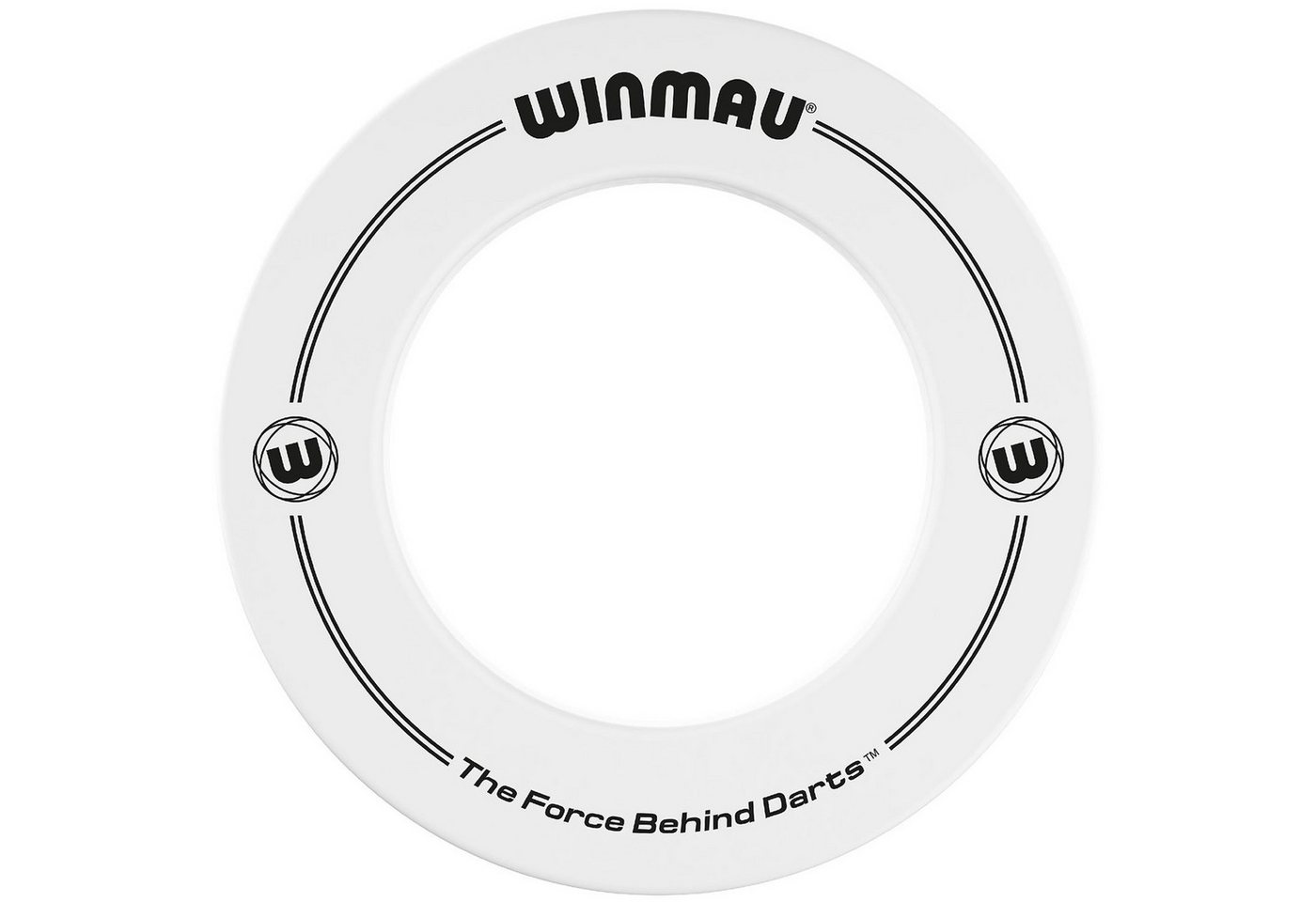Winmau Dart-Wandschutz Catchring weiß 4407, Dartscheibe Dart Scheibe Darts von Winmau