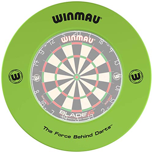 WINMAU Printed Green Dartscheibe Surround Suitable for All Bristle Dartboards von WINMAU