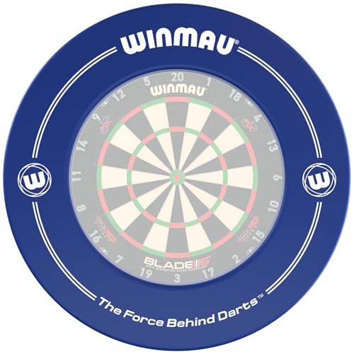 WINMAU Printed Blue Dartscheibe Surround Suitable for All Bristle Dartboards WINMAU Printed Blue Dartscheibe Surround Suitable for All Bristle Dartboards von WINMAU