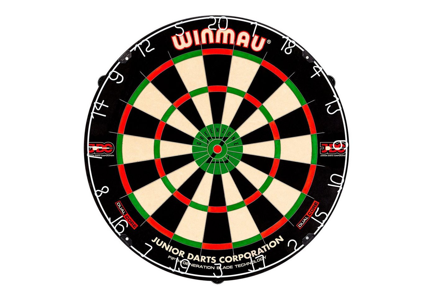 Winmau Dartscheibe Dartboard Green Zone 3019 von Winmau