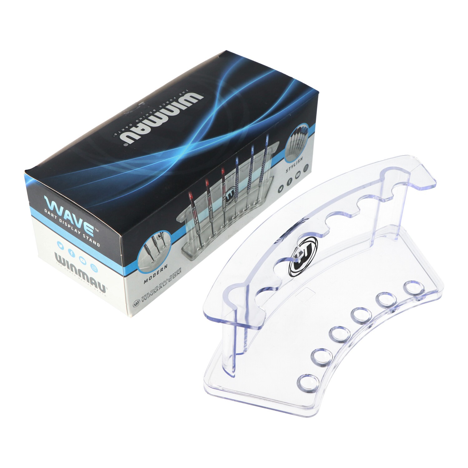 Winmau Dartständer the WAVE für bis zu 6 Dartpfeile Winmau Dartständer the WAVE für bis zu 6 Dartpfeile von Winmau