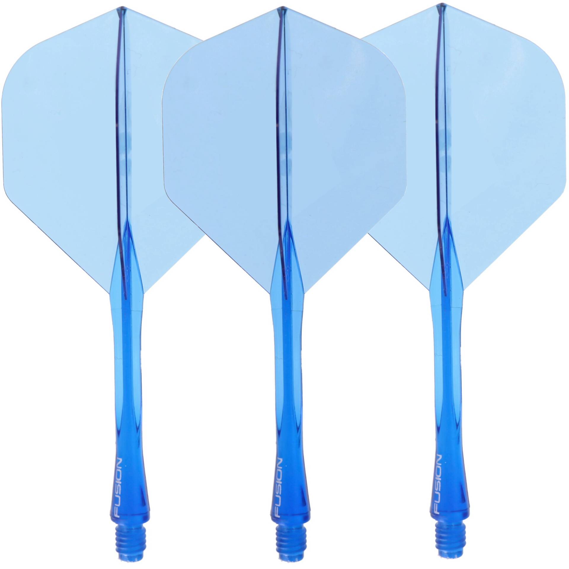 Winmau Fusion Dart Flight und Shaft, Standard, azur blau, medium, 34mm Winmau Fusion Dart Flight und Shaft, Standard, azur blau, medium, 34mm von Winmau