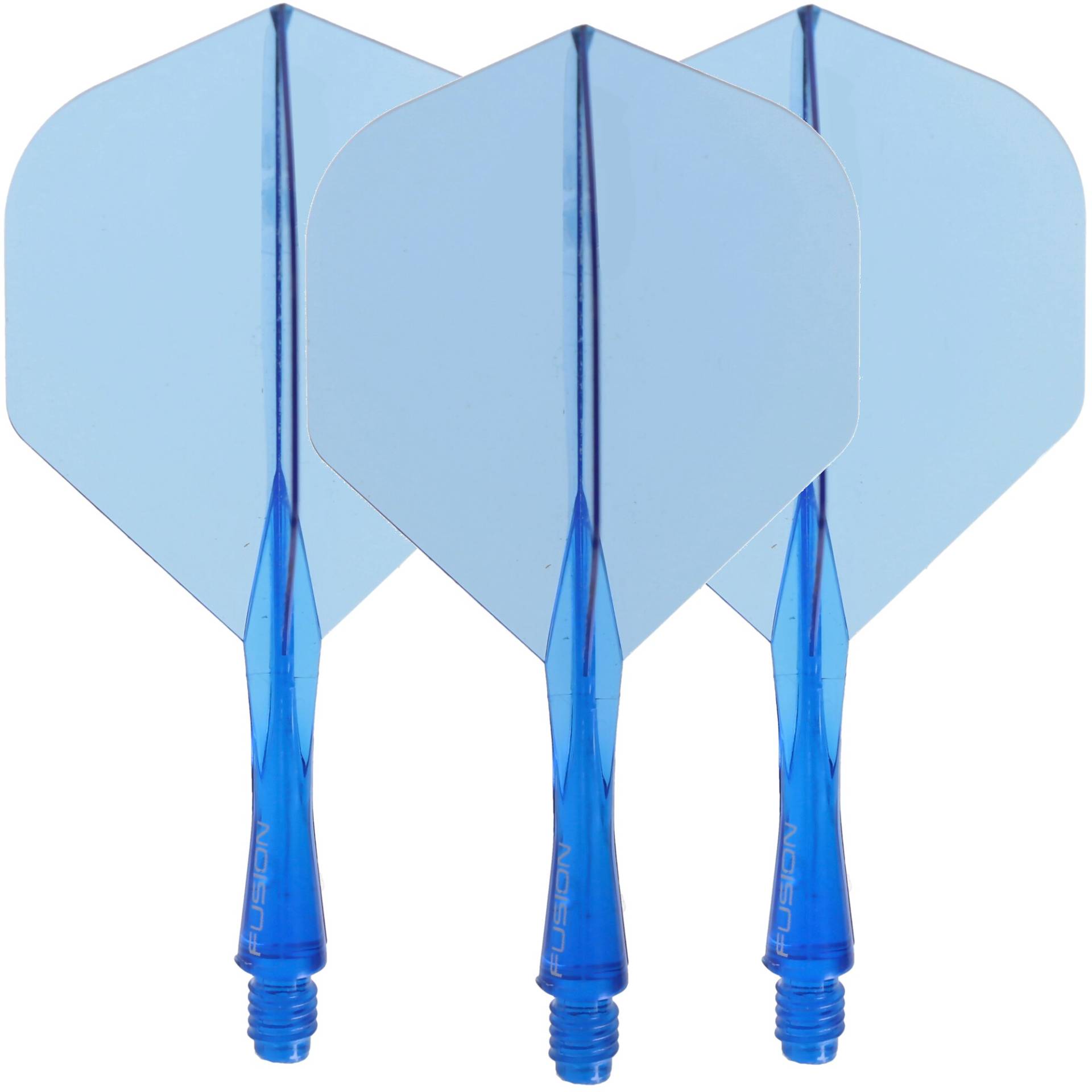 Winmau Fusion Dart Flight und Shaft, Standard, azur blau short, 22mm Winmau Fusion Dart Flight und Shaft, Standard, azur blau short, 22mm von Winmau