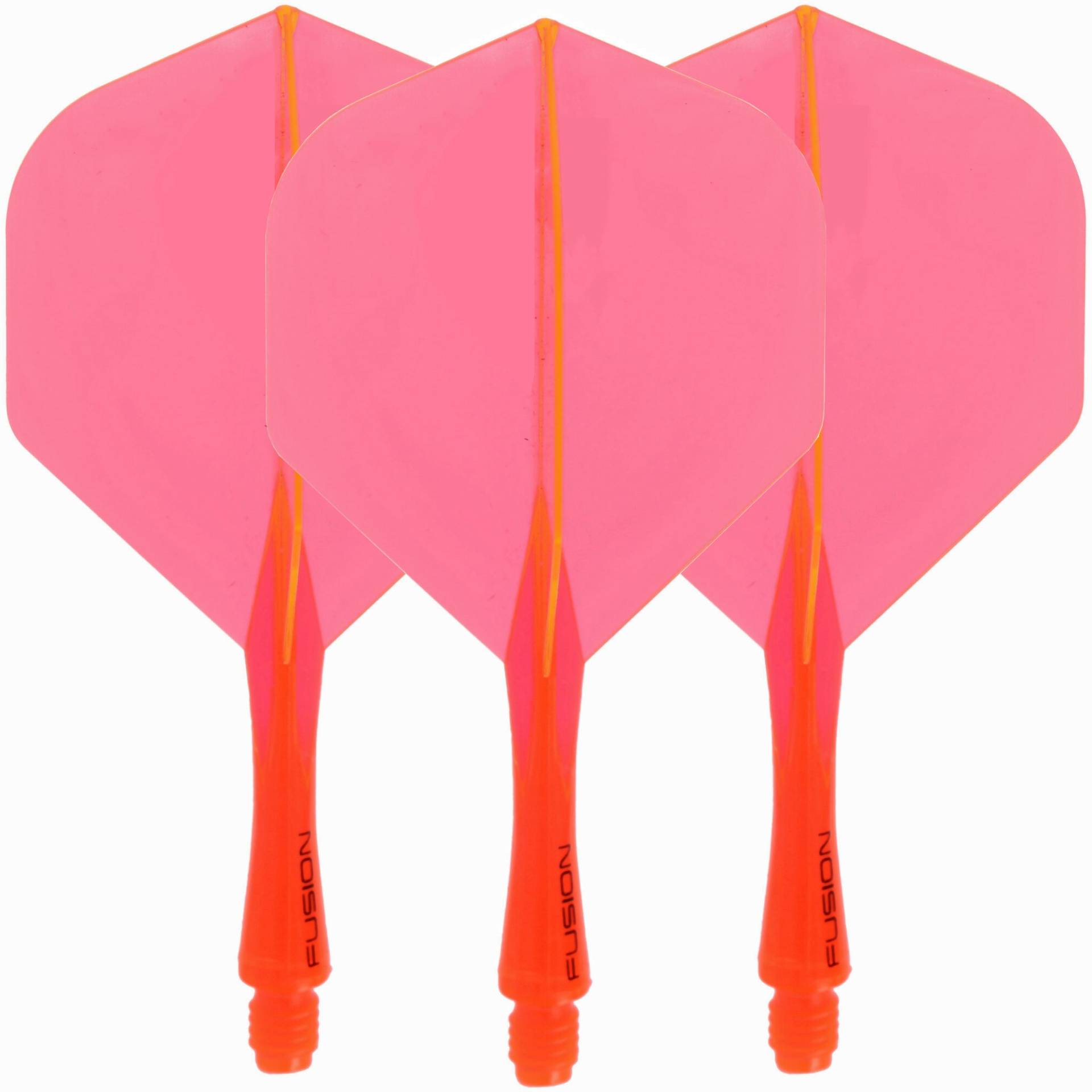 Winmau Fusion Dart Flight und Shaft, Standard, orange, short, 22mm von Winmau