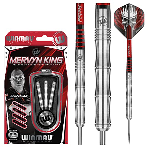 WINMAU Mervyn King Darts aus Stahl 24 g von WINMAU