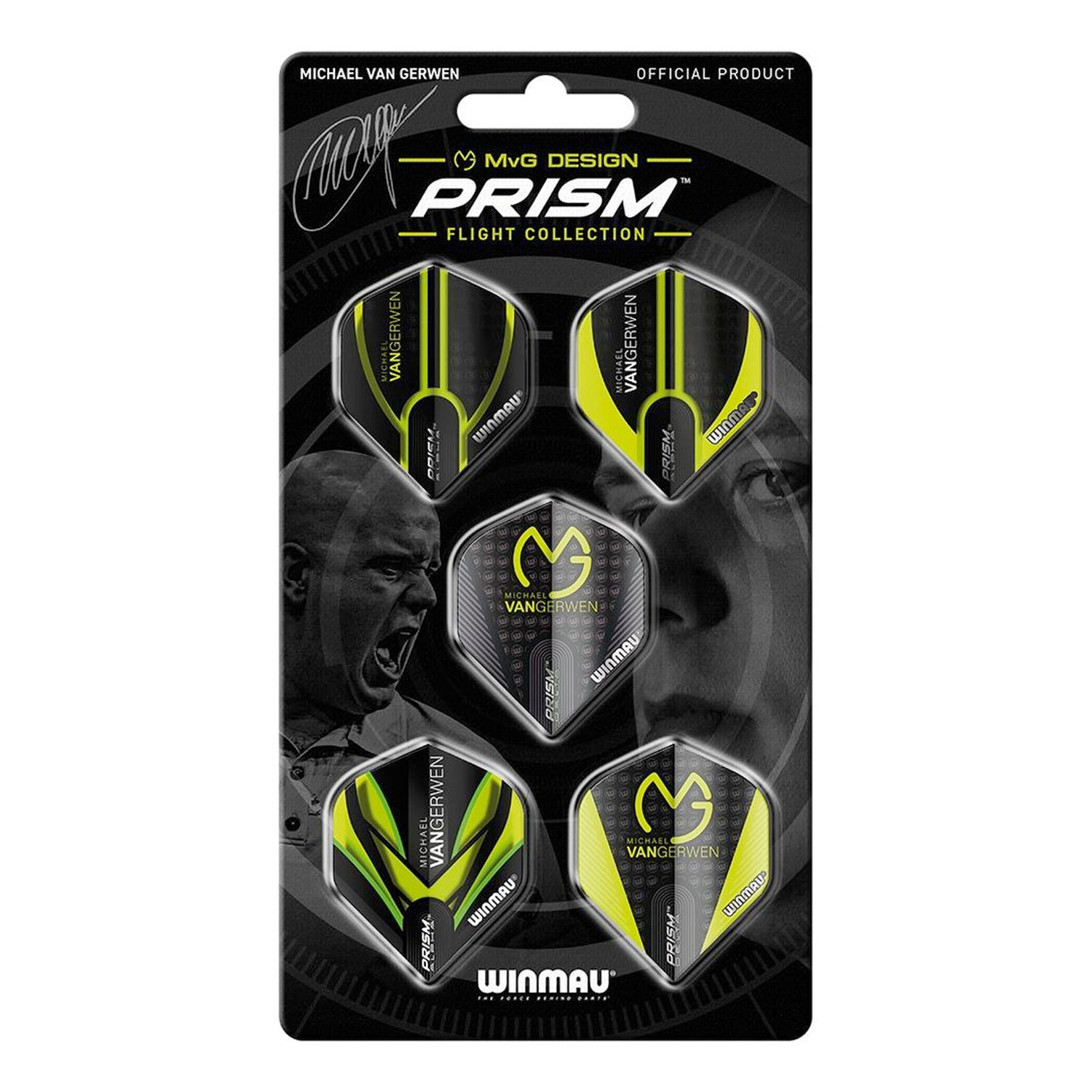Winmau Michael van Gerwen Prism Std. Flight 5-Pack Winmau Michael van Gerwen Prism Std. Flight 5-Pack von Winmau