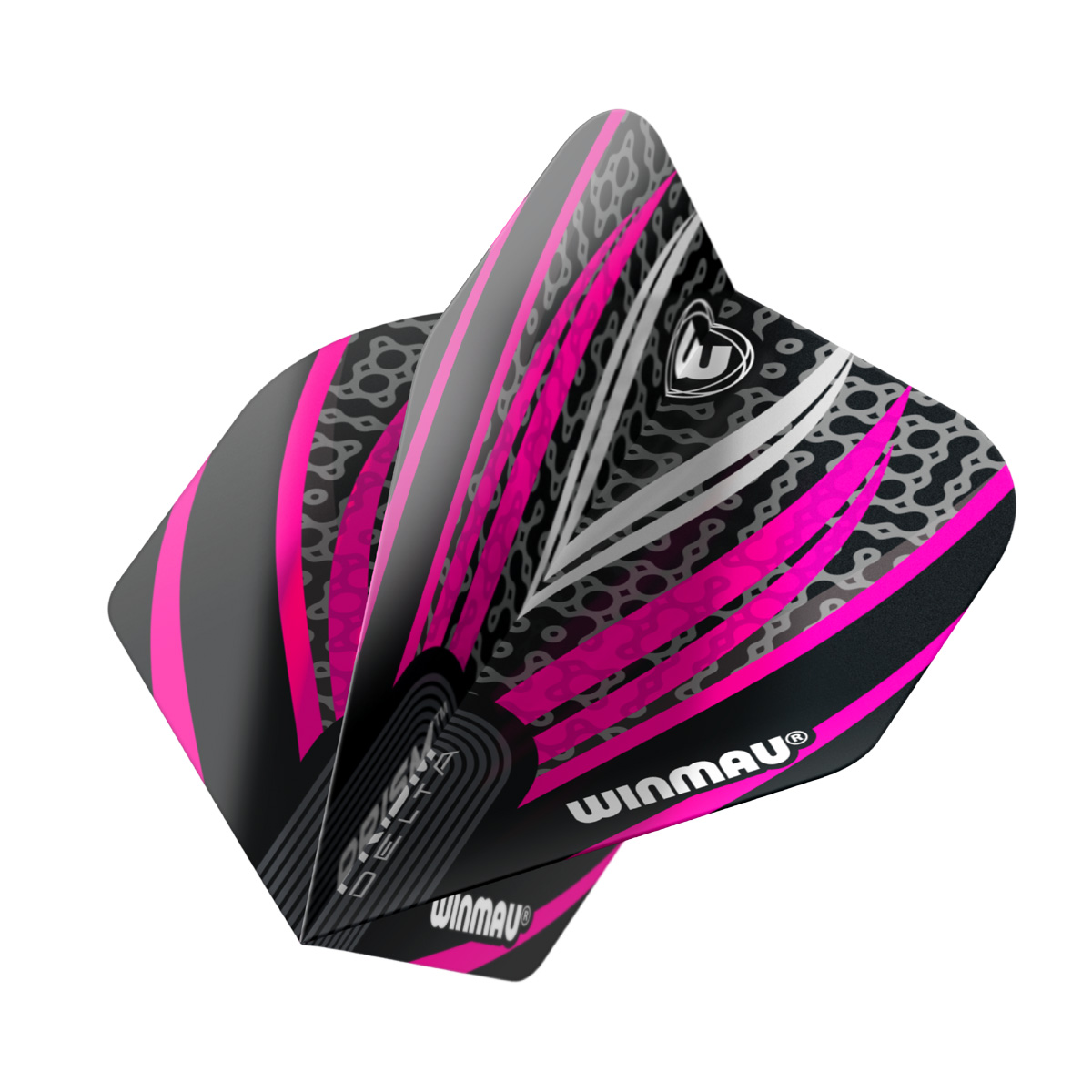 Winmau Prism Delta Black, White & Pink Flights No.2 Winmau Prism Delta Black, White & Pink Flights No.2 von Winmau