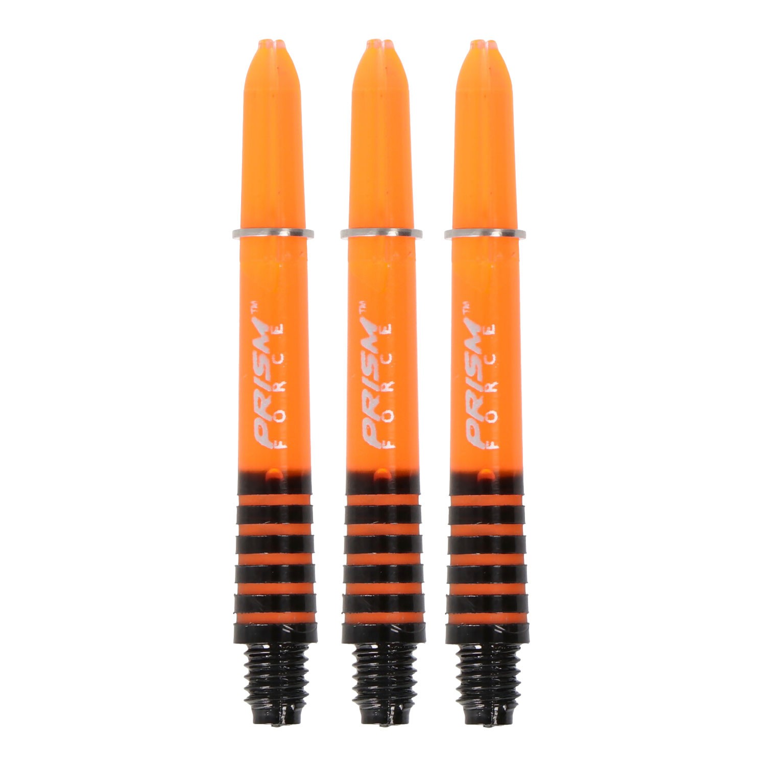 Winmau Prism Force, Midi, 3er Set, schwarz/orange von Winmau