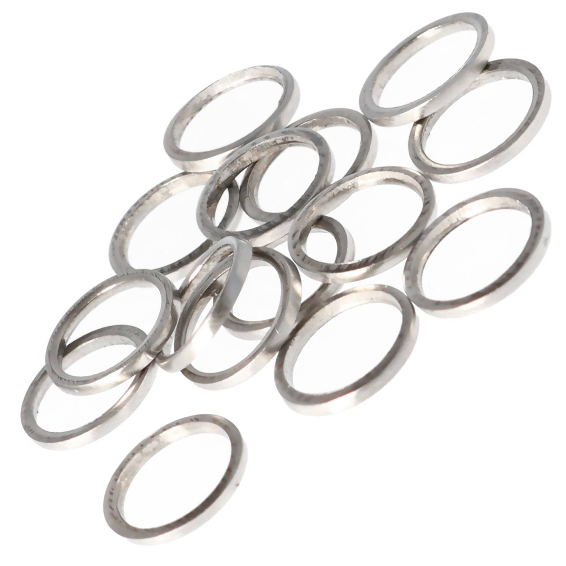 Winmau Pro-Lock Rings 8411 Schaftringe Edelstahl Silber schmal, 15 St. Winmau Pro-Lock Rings 8411 Schaftringe Edelstahl Silber schmal, 15 St. von Winmau