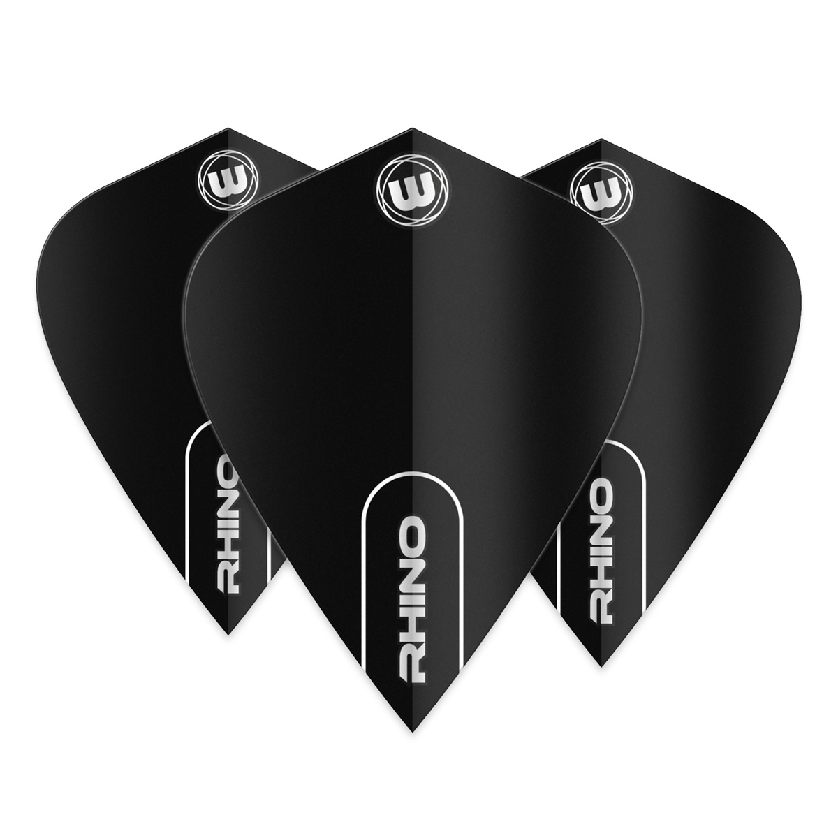 Winmau Rhino Kite Flights Black Winmau Rhino Kite Flights Black von Winmau