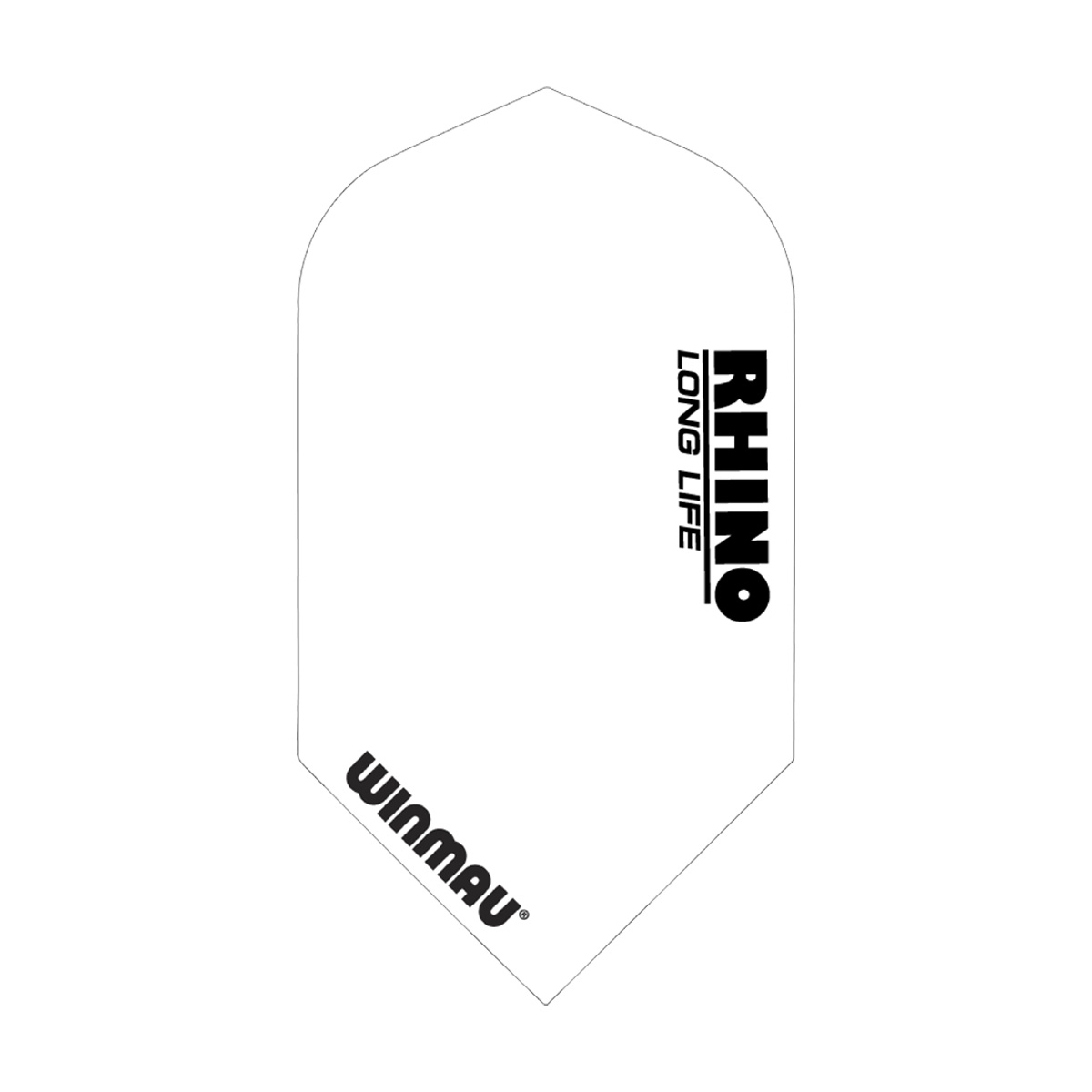 Winmau Rhino Slim White Flights Winmau Rhino Slim White Flights von Winmau