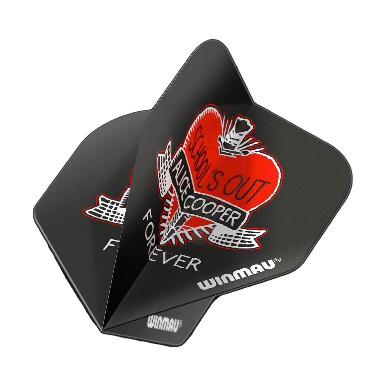Winmau Rock Legends Alice Cooper Schools Out Flights schwarz Winmau Rock Legends Alice Cooper Schools Out Flights schwarz von Winmau