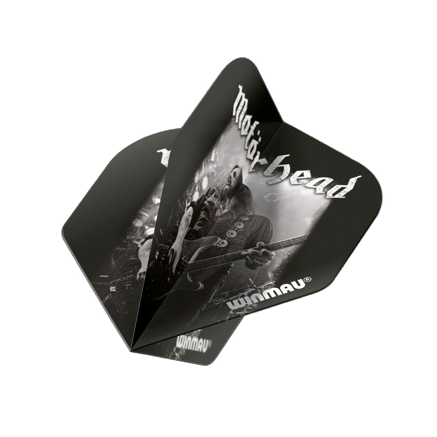 Winmau Rock Legends Mot?rhead Lemmy Flights schwarz Winmau Rock Legends Mot?rhead Lemmy Flights schwarz von Winmau