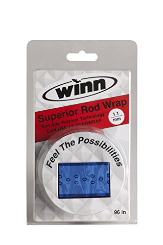 Winn Fishing Rod Overwrap Grip, Blue Camo von Winn