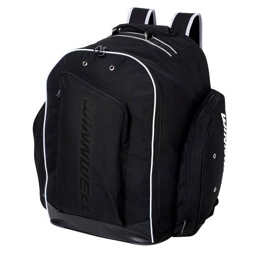 Winnwell Eishockey Rollenrucksack PRO Junior, Schwarz, 46cm x 41cm x 61cm von Winnwell