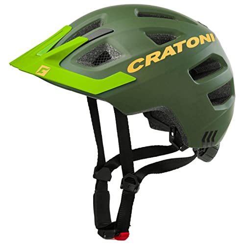 Cratoni Unisex – Erwachsene Maxster Pro Fahrradhelm, Khaki, M von Cratoni