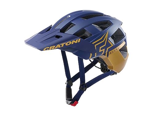 Winora Unisex – Erwachsene Allset Pro Helme, Blau/Gold Matt, M Winora Unisex – Erwachsene Allset Pro Helme, Blau/Gold Matt, M von Winora
