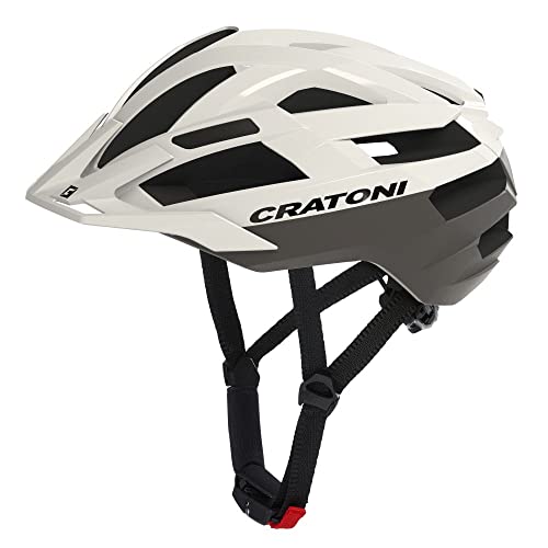 Cratoni helmets GmbH Winora Unisex – Erwachsene Cratoni C-Boost (MTB) Helme, Weiß Matt, M/L von Cratoni
