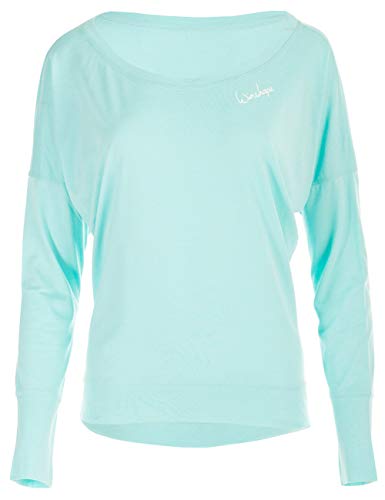 WINSHAPE Damen Ultra Leichtes Modal-longsleeve Mcs002 Longsleeve, Mint, XS EU von WINSHAPE