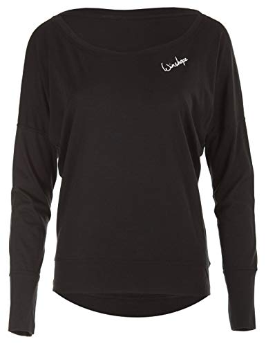 WINSHAPE Damen Ultra Leichtes Modal-longsleeve Mcs002 Longsleeve, Schwarz, XL EU WINSHAPE Damen Ultra Leichtes Modal-longsleeve Mcs002 Longsleeve, Schwarz, XL EU von WINSHAPE