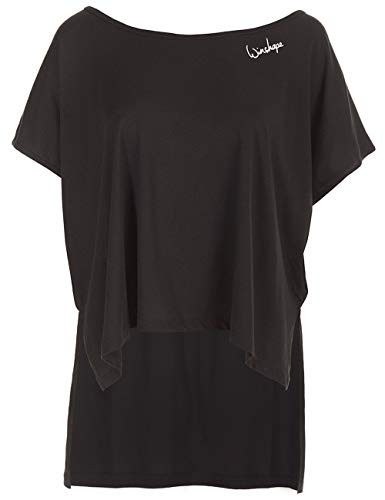 Winshape Damen Ultra leichtes Modal-Shirt MCT010 T, Schwarz, MCT010-SCHWARZ-XS Winshape Damen Ultra leichtes Modal-Shirt MCT010 T, Schwarz, MCT010-SCHWARZ-XS von WINSHAPE