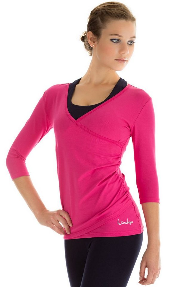 Winshape Wickelshirt WS3 ¾-Arm Winshape Wickelshirt WS3 ¾-Arm von Winshape