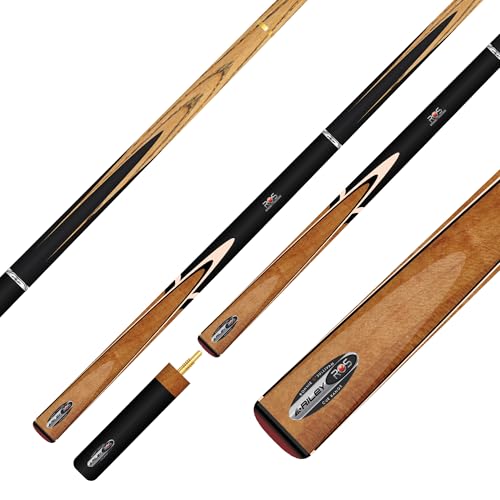 Queue Snooker Set Ronnie O'sullivan RS-1, 3-teiliger Queue, Queuetasche, 1 Verlängerung 10 mm Klebeleder Queue Snooker Set Ronnie O'sullivan RS-1, 3-teiliger Queue, Queuetasche, 1 Verlängerung 10 mm Klebeleder von Winsport