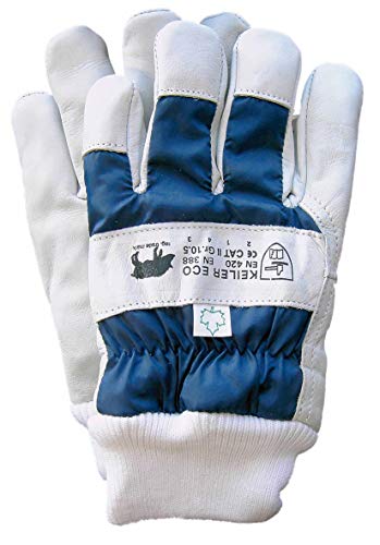 TOMENGBEIAABBCC Honbeanify Keiler Forst Handschuh Winter Eco CE-CAT II EN388 & EN420 Gr. 9 von Winter eco blue