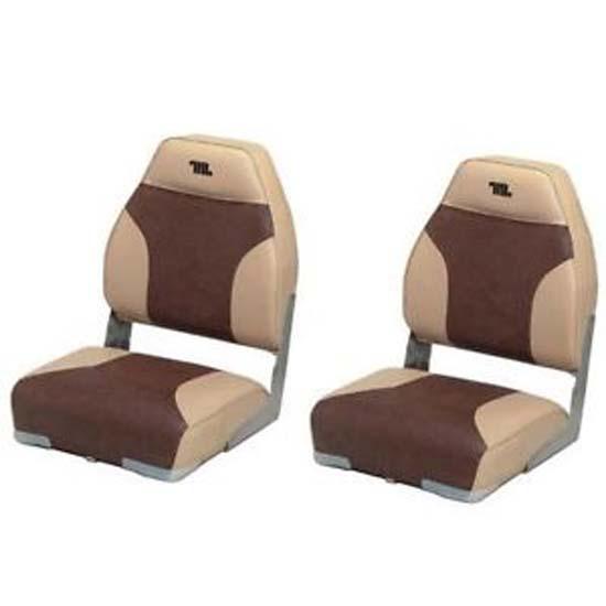 Wise Seating High Back Boat Seat Chair Beige,Braun Wise Seating High Back Boat Seat Chair Beige,Braun von Wise Seating