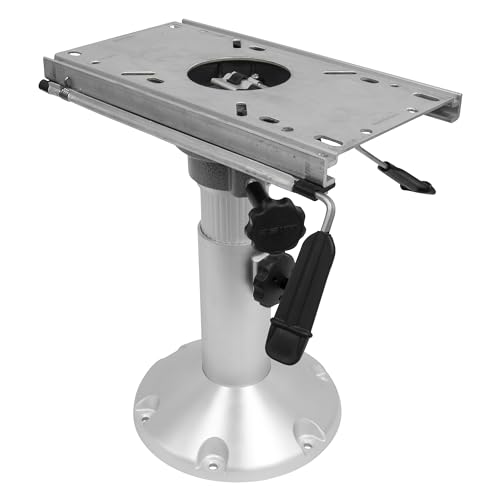 Wise 8WP21-374 Bootssitzsockel, höhenverstellbar von 30,5 cm bis 45,7 cm, mit Sitzschiebe-Sitzhalterung, Verstellbarer Verfahrweg 12,7 cm – vorne und hinten Wise 8WP21-374 Bootssitzsockel, höhenverstellbar von 30,5 cm bis 45,7 cm, mit Sitzschiebe-Sitzhalterung, Verstellbarer Verfahrweg 12,7 cm – vorne und hinten von Wise