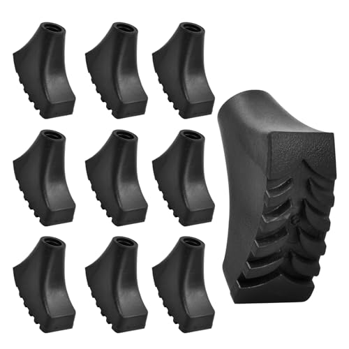 Wisebom 10 Stück Gummipuffer für Nordic, Nordic Walking Pads Gummipuffer für Walkingstöcke, Aufsätze Trekkingstöcke für alle gängigen Nordic Walking Stöcke und Wanderstöcke, Durchmesser 12 mm Wisebom 10 Stück Gummipuffer für Nordic, Nordic Walking Pads Gummipuffer für Walkingstöcke, Aufsätze Trekkingstöcke für alle gängigen Nordic Walking Stöcke und Wanderstöcke, Durchmesser 12 mm von Wisebom