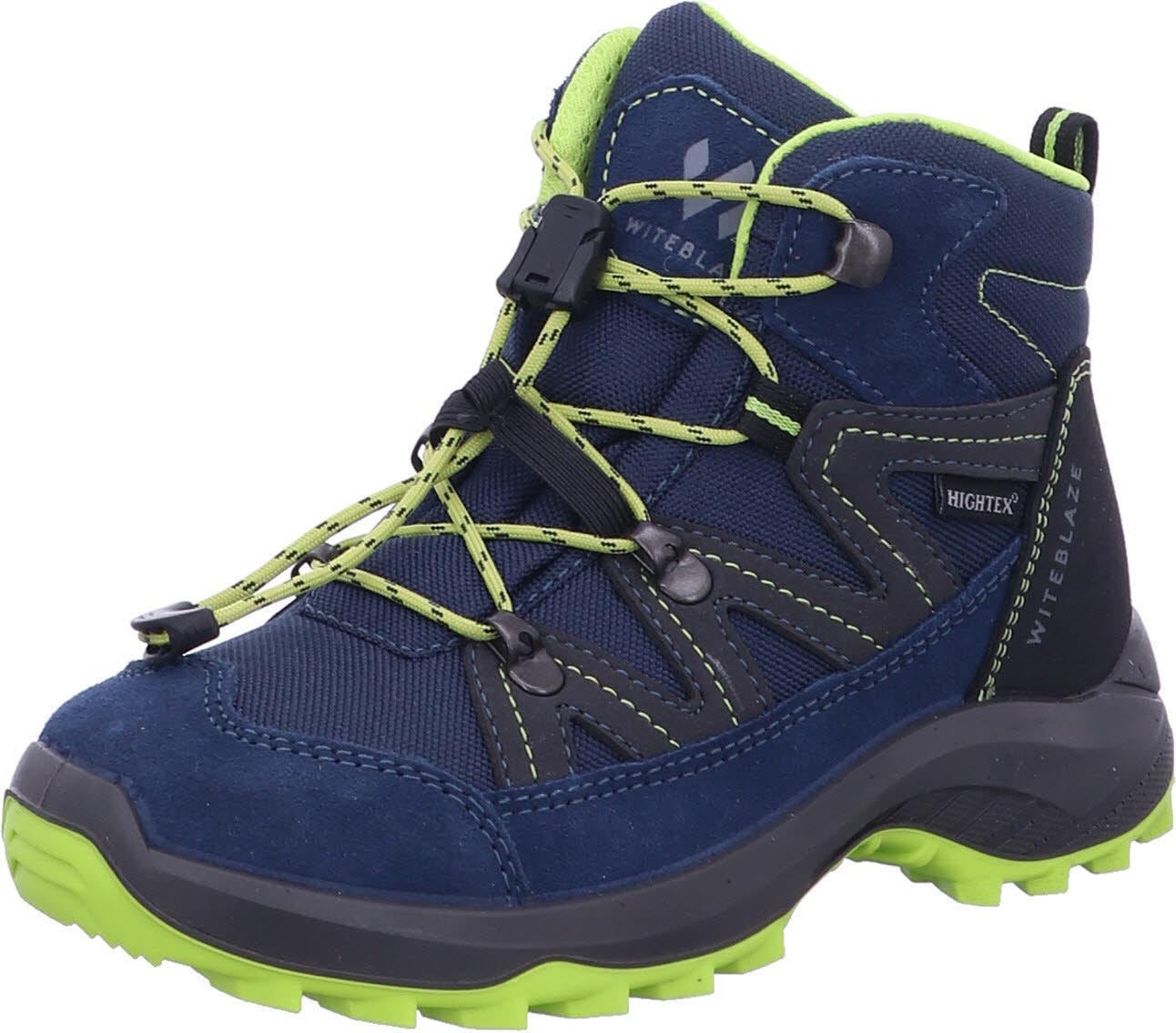 Witeblaze, Jungen, Wanderschuhe, TROLL MID JR Kids hiking boot, blau Grösse: 35 (35), Blau von Witeblaze