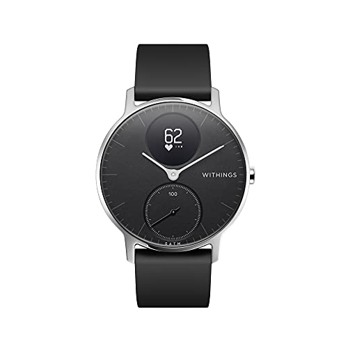 Withings Steel HR - Hybrid Smartwatch - Aktivitätstracker mit Connected GPS, Herzfrequenzmessungen, Schlafüberwachung, Smartphone-Benachrichtigungen, wasserdicht und einer Akkulaufzeit von 25 Tagen von Withings