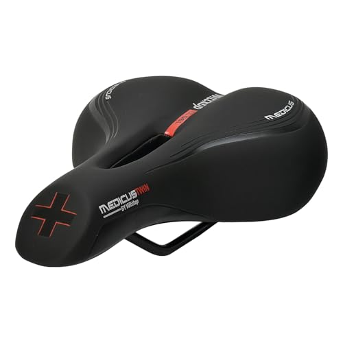 Wittkop Damen Medicus Twin 2.0 Cityradsattel, Schwarz, Einheitsgröße Wittkop Damen Medicus Twin 2.0 Cityradsattel, Schwarz, Einheitsgröße von Wittkop
