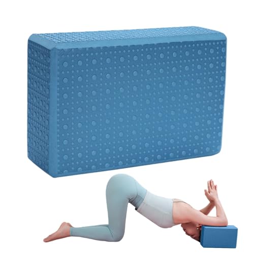 Yoga-Block-Set, tragbare Yoga-Blöcke, rutschfeste Yoga-Blöcke, Dehnungsschaumblöcke, Fitness-Yoga-Blöcke, -Gymnastikblöcke, Schaumstoff-Yoga-Zubehör, Yoga-Block für Zuhause von Wiuejg